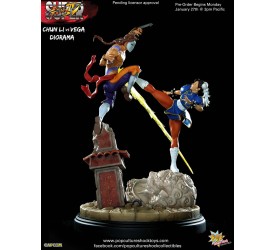 Chun-Li vs Balrog (Vega) 1/6 Scale Statue