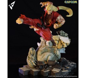 Street Fighter Battle of the Brothers Diorama..