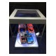 Display Case with Lighting for Model Cars (black)