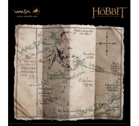 THE HOBBIT AN UNEXPECTED JOURNEY THORIN'S MAP..