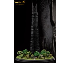 Lord of the Rings Diorama Orthanc Black Tower..