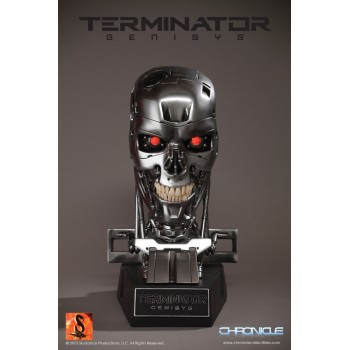 Terminator Genisys Endoskeleton Skull 1/1 scale Replica 39 cm