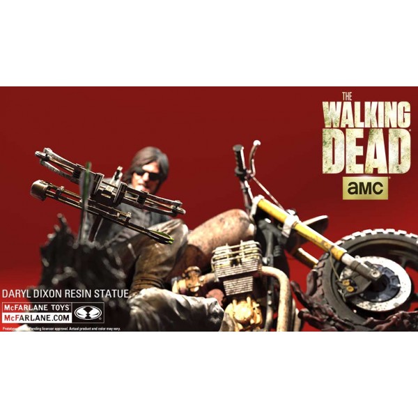 McFarlane Toys The Walking Dead Daryl Dixon Limited Edition Resin Statue