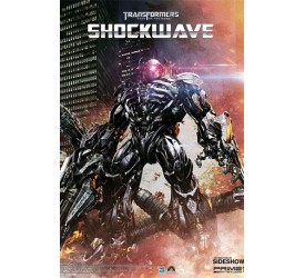 Transformers Dark of the Moon Statue Shockwav..