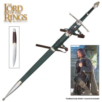 Lord of the Rings: Strider Scabbard with Dagger