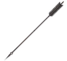 The Hobbit Black Arrow of Bard The Bowman 215 CM