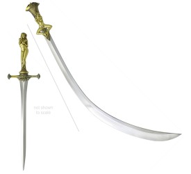 Game of Thrones: Daario's Ladies - Scimitar Blade and Matching Dagger 