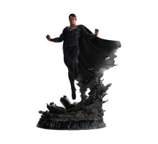 Zack Snyder's Justice League Statue 1/4 Superman Black Suit 65 cm