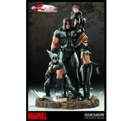 X-Men Diorama X-Force Sideshow Exclusive
