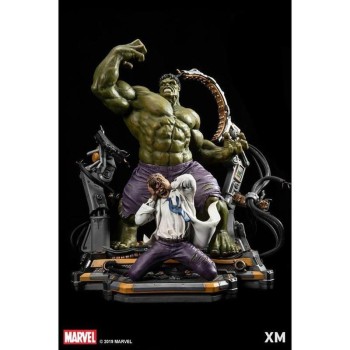 Marvel Premium Collectibles Series Statue Hulk Transformation