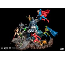 DC EPIC DIORAMA 1/6 Series Justice League VS Darkseid Version A (Colour)