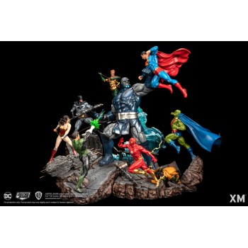 DC EPIC DIORAMA 1/6 Series Justice League VS Darkseid Version A (Colour)