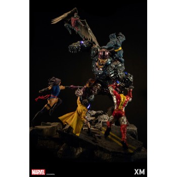 Marvel Epic Diorama Series the X-Men VS Sentinel 130 CM